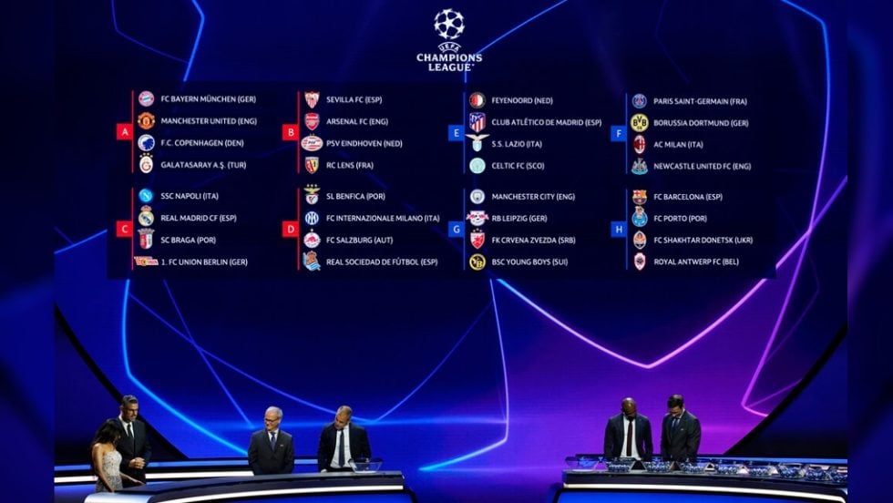 champions league-κλήρωση